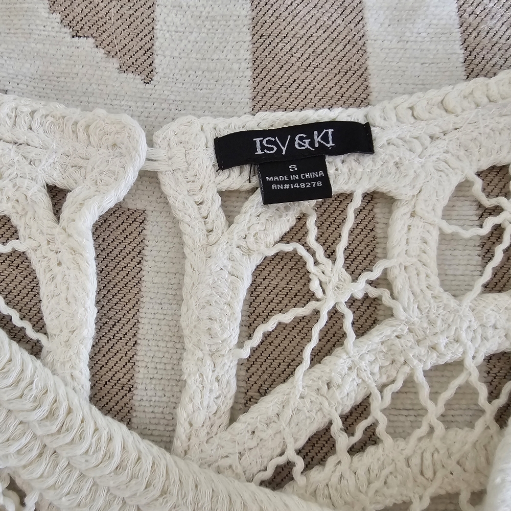 Anthropologie Isy & Ki Crochet Top View 3